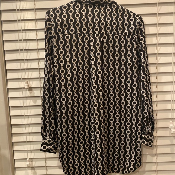 Zara Satin Chain Blouse - Picture 4 of 9